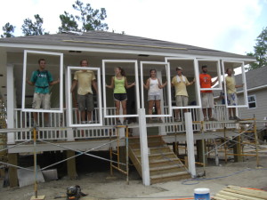 The house we built in a week with Habitat in Katrina, Bay St. Louis